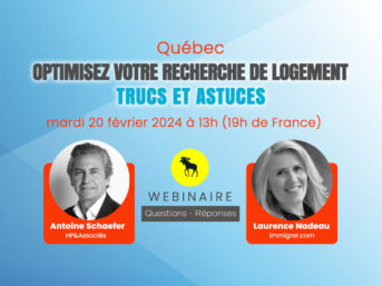 Webinaire : optimisez votre recherche de logement au Québec