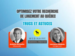 Webinaire : optimisez votre recherche de logement au Québec